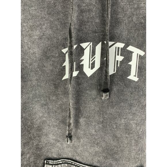 Live Fit Apparel Honor Hoodie Vintage Black Unisex Large New LVFT Never Quit - Picture 6 of 13